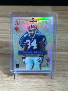 2024 Wild Card Stacked Deck Thurman Thomas 1 Of 1 - SDJS-TTN
